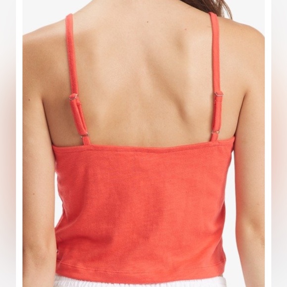 Roxy Flirty Feels V-Neck Top - Picture 2 of 5